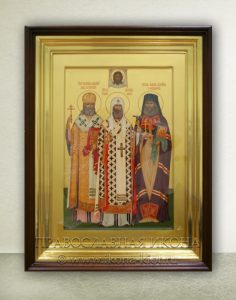 Икона «Алексий, Лука, Иоанн, святители» Дзержинский