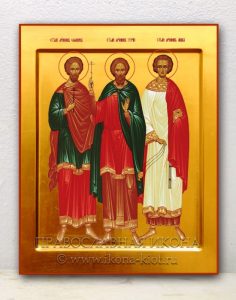 Икона «Гурий, Самон и Авив, мученики» Дзержинский