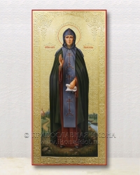 Мерная икона (живопись с гравировкой) Дзержинский