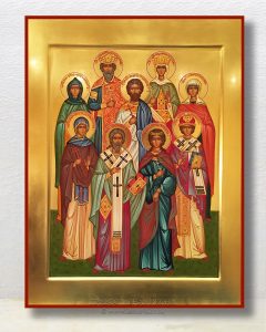 Семейная икона (9 фигур) Дзержинский