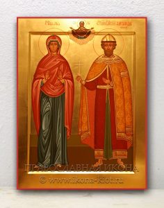 Семейная икона (2 фигуры) Дзержинский