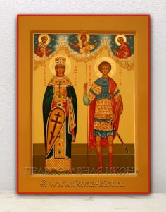 Семейная икона (2 фигуры) Дзержинский